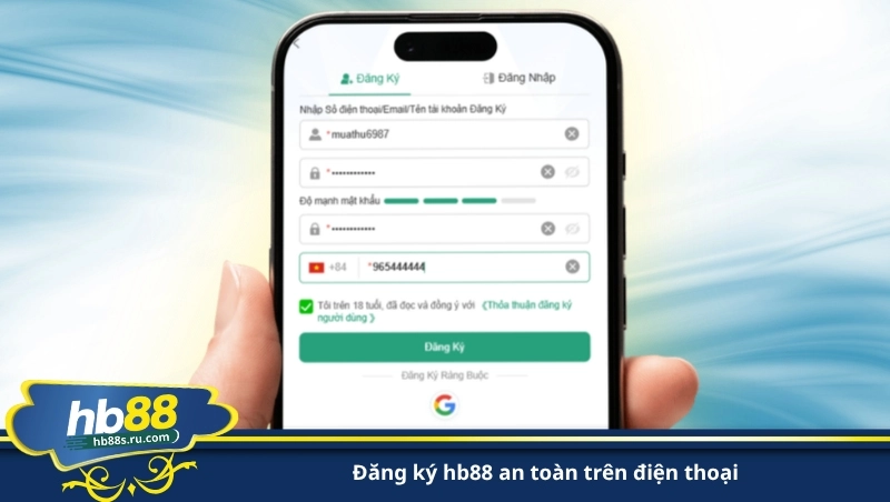 đăng ký hb88 an toàn trên điện thoại
