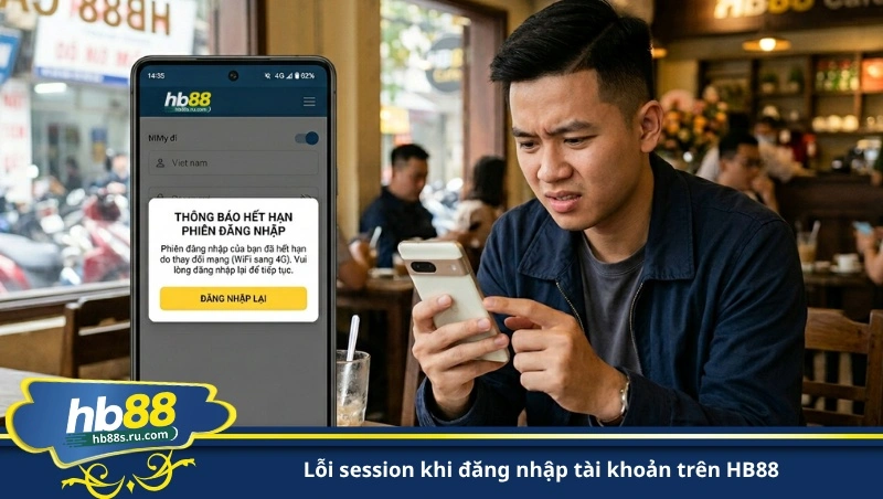 lỗi session khi đăng nhập tài khoản trên HB88