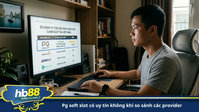 pg soft slot có uy tín không khi so sánh các provider