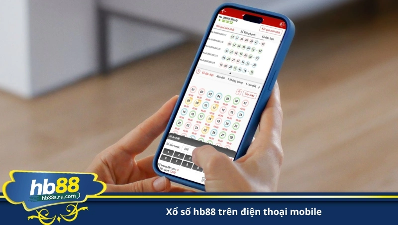 xổ số hb88 trên điện thoại mobile